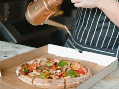Receta de aceite para pizza